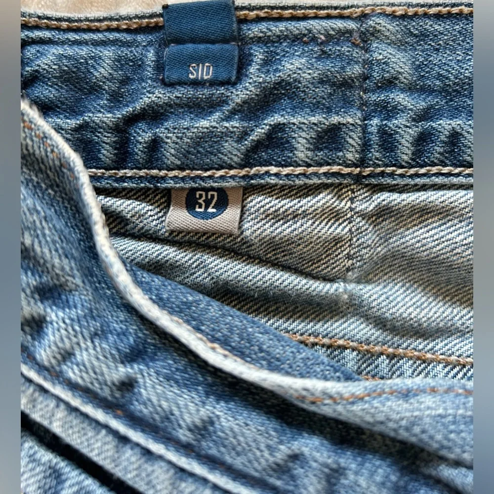 Citizens of Humanity Sid Straight Leg Blue Denim Jeans - Picture 5 of 9